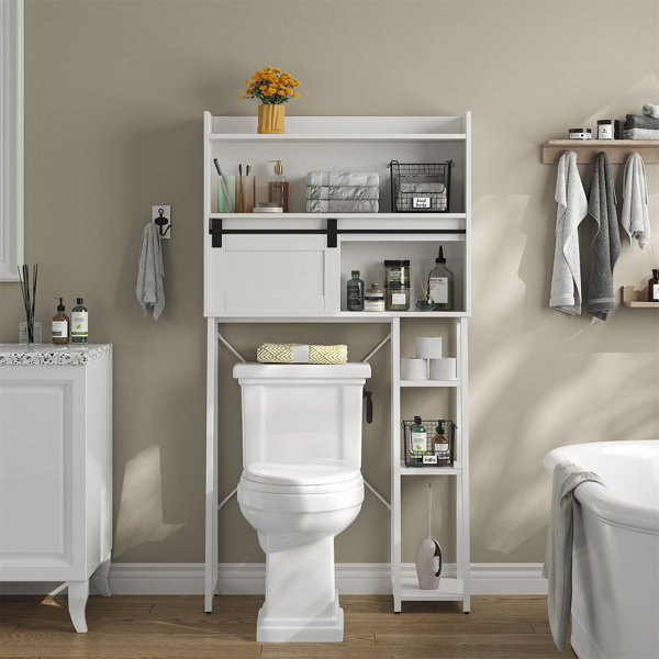 Hokku Designs Ambry Freestanding OvertheToilet Storage Wayfair